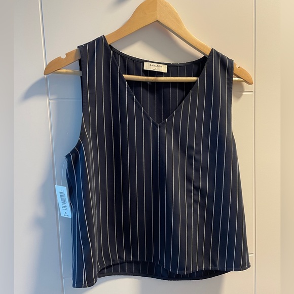 💙 BNWT ARITZIA BABATON MURPHY BLOUSE - Picture 1 of 5